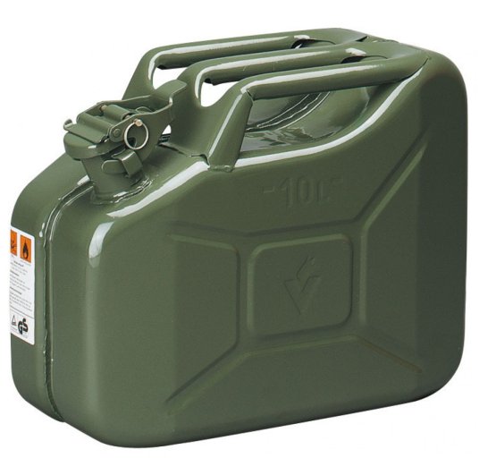 Jerrican métal 10 L.