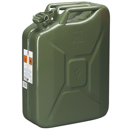 Jerrican métal 20 L.