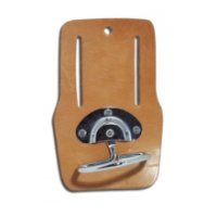 Porte marteau cuir articulé