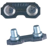 Maillon avec rivet