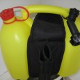 Porte outil pour jerrican jaune