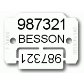 1 numéro + 1 ligne de texte + coupon (les 1000 pièces)