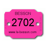 1 numéro + 2 lignes de texte (les 1000 pièces)