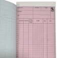 Intérieur du carnet de cubage triplicata de LE BESSON