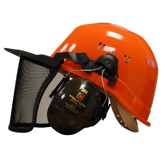 Casque forestier complet