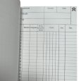 Intérieur du Carnet de Cubage Toutemps "Tempête" LE BESSON