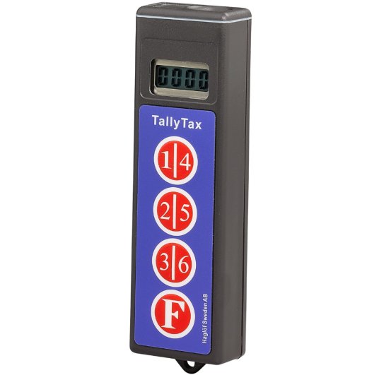 Compteur électronique Tallytax avec 6 unités de comptage différent - Häglof