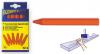 Craie luminescente rouge "B" 12 mm.