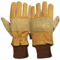 Gants de bucheron en cuir