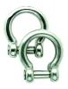 Manilles lyres pour point central (la paire)