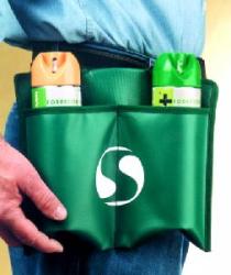 Porte aérosol double avec ceinture