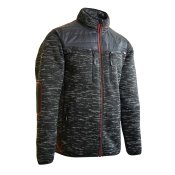Veste Inuit Teddy Protos Dark Mélange