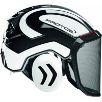 Casque-Protos-Integral-Forest-PFANNER-Noir-Blanc