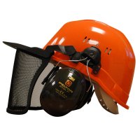 Casque forestier complet