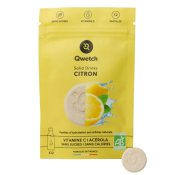 Pastilles Solid Drinks Bio au Citron de Qwetch