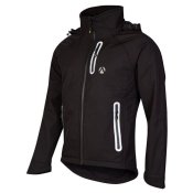 Veste imperméable Breathedry Softshell Noir de ARBORTEC