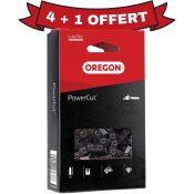 Pack de 4 + 1 chaines 75EXL de Oregon