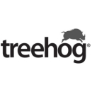 Logo Treehog en noir et blanc