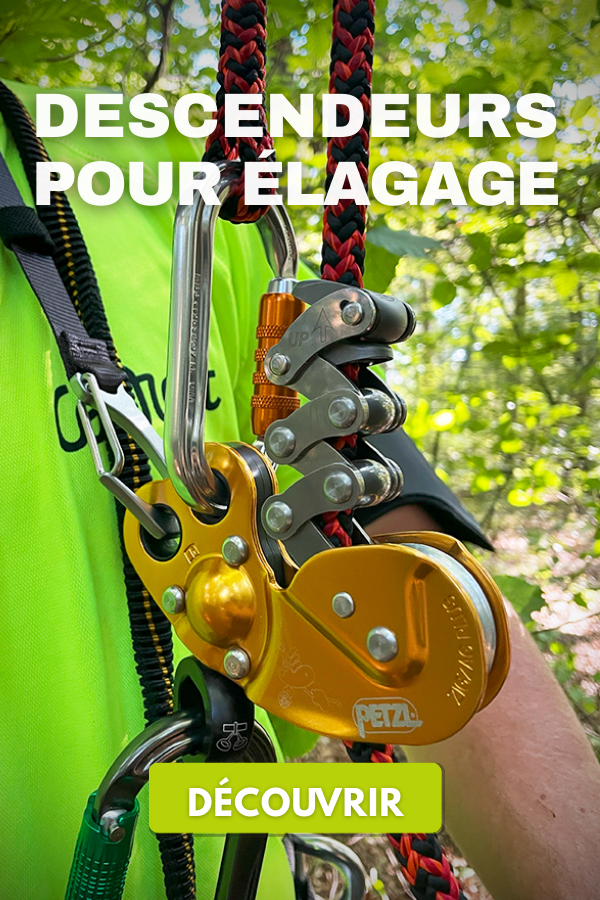 Descendeurs pour élagage