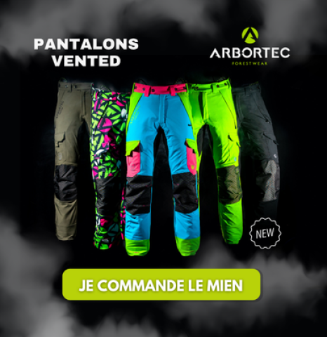 Arbortec précommande pantalon Vented