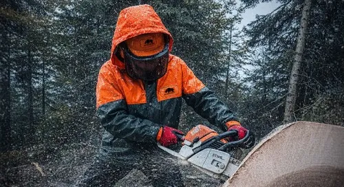 Les vestes de pluie pour le travail en extérieur