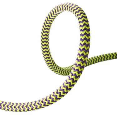 Corde de Rappel Woodpecker Ø11.7 EDELRID - 45 M - 1 Epissure - Violet/Jaune