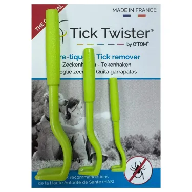Crochets tire-tiques lot de 3 pièces  TICK TWISTER