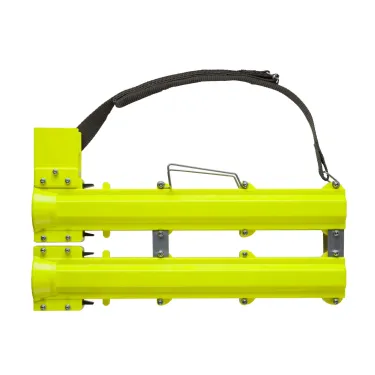 Magasin distributeur double pour plaquette - JAUNE
