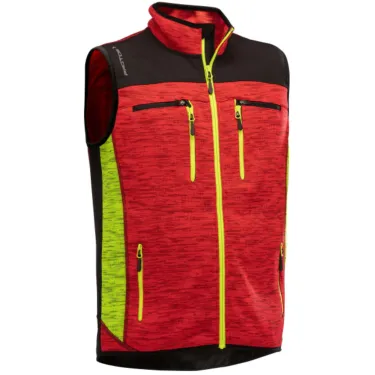 Gilet Protos Inuit Rouge et Jaune de Pfanner