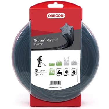 Fil de débroussaillage de Ø2,4mm Nylium Starline OREGON