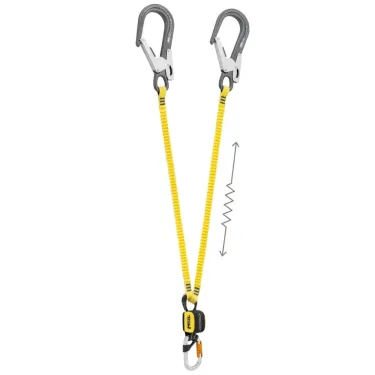 Longe avec absorbeur d’énergie ABSORBICA-Y FLEX MGO de PETZL