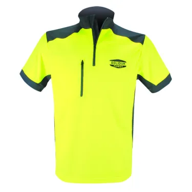 Tee-shirt Coolmax manches courtes jaune
