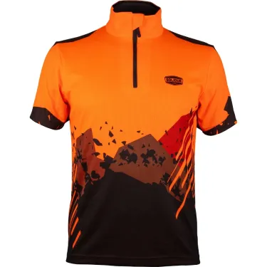 T-shirt à manches courtes orange SOLAR haute visibilité de Solidur