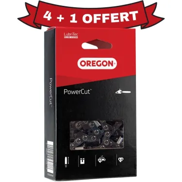 Pack de 4 + 1 chaines 73EXL de Oregon