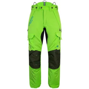 Pantalon anticoupure classe 1 Vented Lime de Arbortec
