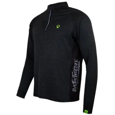 T-shirt à manches longues noir Performance de Arbortec