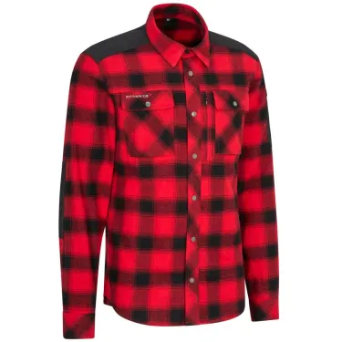 Chemise de travail rouge pour bûcheron de Pfanner