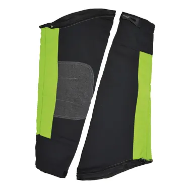 Manchettes anti-coupures adaptables ARBORTEC noir et vert