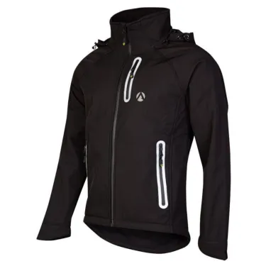 Veste imperméable Breathedry Softshell Noir de ARBORTEC