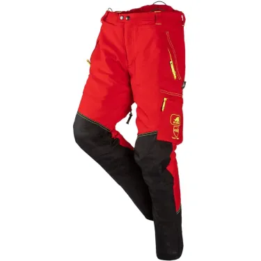 Guide des tailles pour le pantalon anti-coupure Reflex rouge de Sip Protection