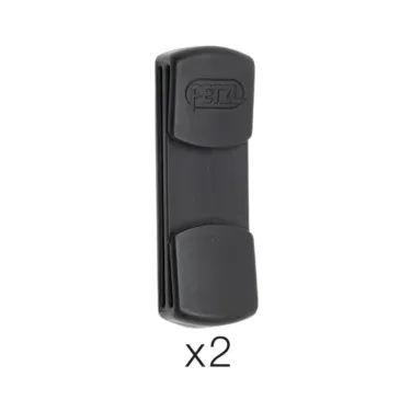 2 passants en plastiques fendus pour sangles 45mm de Petzl