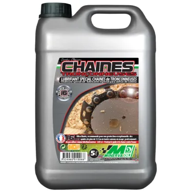 Bidon d'huile de chaîne filante 14/16 AD 5L MINERVA