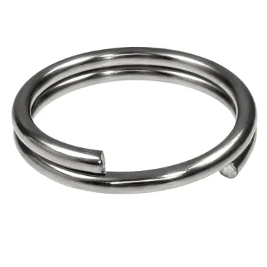 Anneau ressort de 40mm pour montage des sangles à cliquet sur girffes Distel