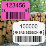 Plaquettes personnalisées code-barres / QR code