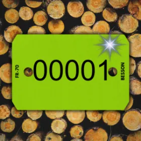 Plaquettes en stock : marquage laser