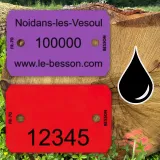 Plaquettes personnalisées gamme ECO (jet d'encre)