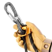 Utilisation du connecteur avec point de connexion ouvrable EASHOOK OPEN - Petzl