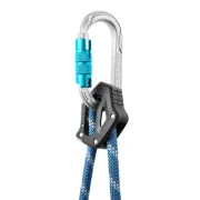 Mise en contexte de la longe de maintien réglable Switch Pro Double Adjust de Edelrid
