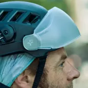 Utilisation de la suprotection pour visière de casque Tectum Air de Edelrid