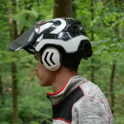 Utilisation du casque Protos Forest Noir et Blanc PFANNER